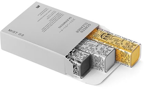 am Set di Pulizia per Schermo – Spray Detergente Liquido con Panno Integrato in Microfibra per Smartphone, Monitor PC, Smart TV, iPad Pro e MacBook Pro – Confezione da 3, Keith Haring