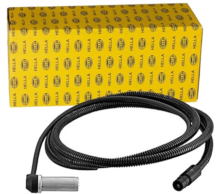 HELLA 6PU 230 048-131 Sensor, wheel speed - 2-pin connector - Front Axle - Cable: 2220mm