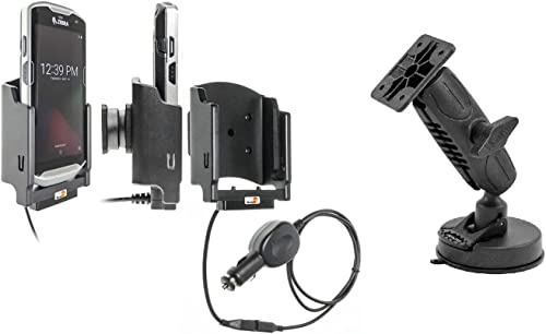 Vehicle Mount Charge & Dock With Window Goose Neck Sucker, Compatible With Zebra TC70, TC75, TC72, TC77 V