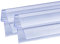 KOOBON Guarnizione per doccia, 2 x 80 cm, per porte in vetro da 4 mm, 5 mm, 6 mm, per porte della doccia, doccia, vasca da bagno, box doccia, guarnizione di ricambio con spessi bordi in gomma