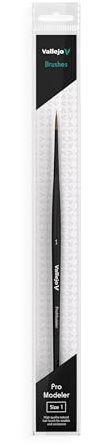 Pinzel Vallejo Pro Modeler B01001 Natural Hair Round Brush No. 1