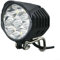Hasaller LED-Motorradscheinwerfer, eingebauter Hupe, LED-Frontscheinwerfer, 36 V/48 V/60 V, Motorrad-Scheinwerfer für Elektroroller, Elektro-Motorrad, Fahrrad (J-LED-9D)