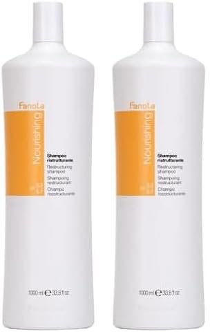 Fanola Nourishing Shampoo 1000 ml (Paquete de 2)