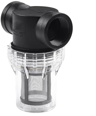 Yjdoorplay Filtro per tubo di irrigazione, per irrigazione da giardino, schermo a rete in linea, filtro per tubi, filtro per pompa dell'acqua, per tubo dell'acqua di ingresso (1 80 maglie)