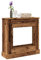 NQJIBUE Artikel Kaminumrandung Altholz 90x30x90cm Holzwerkstoff Kaminofen Zubehör