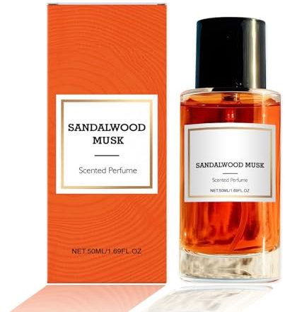 50ml Sandalwood Musk No.1 Parfüm mit 30% Duftölanteil, Long Lasting Fragrance, Eau de Toilette