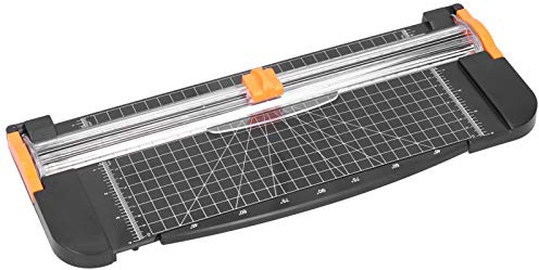 Srliya Guillotin A3 Pappersskärare Guillotin 40 × 18 × 3 Papperstrimmer Glidande Scrapbooking Cutter Säkerhet Fotobeliketter Standard Skärande Manuella Verktyg Pappersskärare Trimmer