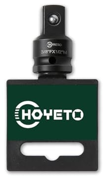 Impact Socket Adapter, 3/8 Drive Female 1/2 Male Drive Socket Reducer Wrench Adapter, Cr-Mo Steel,Socket Adapter Set for Impact Driver Conversions