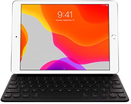 Apple Smart Keyboard (per iPad - 9a generazione) (QWERTY Spagnolo) Nero (Ricondizionato)