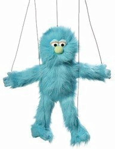 Blue Silly Monster Marionette by Silly Puppets