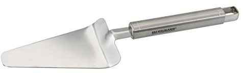 Fackelmann 680742 Via Montenapoleone Pelle à Tarte Acier Inoxydable Argent 27 cm