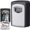 CDC DlGl Lock Key Safe, Wall Mounted Key Box -Combination Lock Box -Best Outdoor Waterproof and Security-Key Cabinet Safe -Great For Elderly Parents Spare House Keys