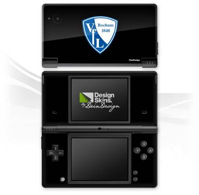 DeinDesign Skin kompatibel mit Nintendo DSi Folie Sticker VFL Bochum Offizielles Lizenzprodukt Wappen