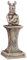 Cernunnos Figur - Büste Gehörnter Gott - Wicca Altarfigur Altar Magie