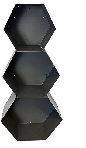 Versandmetall Kaminholzregal 3-teilig Größe XL für 30cm Lange Holzscheite
