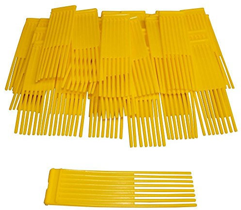 BMS 54 Yellow Brushes Fits Westwood Countax Power Sweeper Lawn Tractor