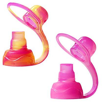 ChooMee SoftSip Food Pouch Tops | 100% Silicone | 2 CT