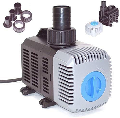 D&L Teichpumpe SuperECO Bachlaufpumpe Filterpumpe Teichfilter Wasser Skimmer Pumpe 55036 8000L AWZ