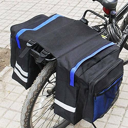 Youyijia 30L Pannier Bag for Bicycles Waterproof Large Double Pocket Bicycle Rear Seat Trunk Bag Cycle Storage Pouch