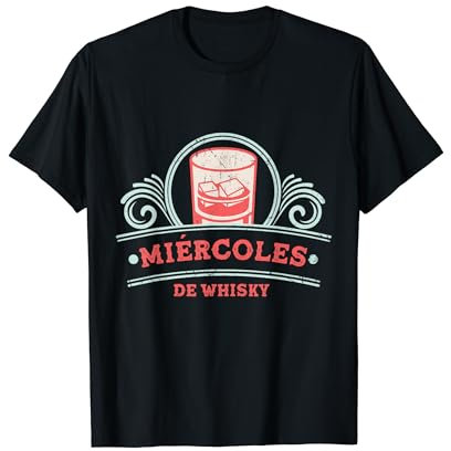 Barman Vaso Whisky Con Hielo - Club Cantina Bartender Camiseta