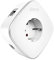 Simon ADAPTADOR 2 USB + 1 USB C + 1 TOMA 16A, Blanco (CL610301)