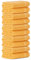 Luckytowel 10er Set Handtücher 50x100 cm 100% Baumwolle, 600g/m² Oeko-Tex Handtuch-Set 10er Pack Gelb