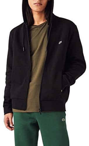 Lacoste Sh9626 Felpa, Nero, FR 4 /M Uomo