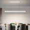 LED Pendelleuchte Weiß Esstisch Esszimmer Lampen Hängelampe Dimmbar mit Fernbedienung Hängeleuchte Modern Höhenverstellbar Wohnzimmer Küche Hängend Decke Lampe Büro Bar Vintage Hänge Pendellampe 150cm