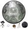 10 Noten 22 Zoll Handpan, D-Minor 432Hz Trommel Schlaginstrument, Mandala, musikalische Performance, Heilung Musikinstrument, handgemacht, Geschenk Ar