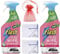Flash Sparkling Home Spray Wipe Hinched, Antibacterial Multi-Surface Cleaning Spray, 800ml, Wild Berries Fragrance, Pack of 2 + for You: 2x Cleaning Cloth + Organza Small Bag