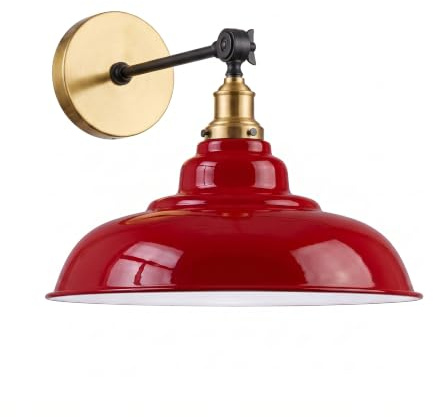 LEDSone verstellbare Wandleuchte mit gebogenem Schwenkarm, Wandleuchte im Edison-Retro-Vintage-Industrie-Loft-Stil für Ihr Wohnzimmer, Esszimmer, Café usw.