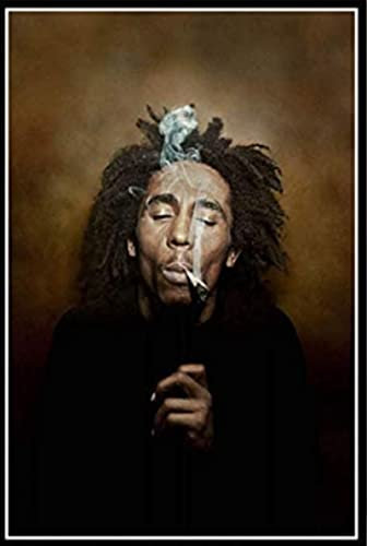 ANSNOW Bob Marley Singer Star Posters Holzpuzzle 1000 Teile Spielzeug Für Erwachsene, Dekompressionsspiel