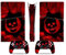 Diseño Remoto Consola para PS5 Slim Skin Disc Edition & para PS5 Slim Skin Digital Edition Consola Mando Cubierta Vinilo Fundas Compatible Resistente Arañazos 23973 Regalo Envolturas Pieles (Size : D