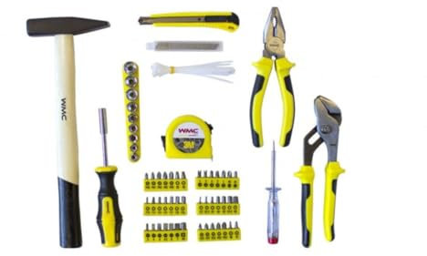 101-teiliges Heimwerker-Werkzeugset - Umfassend und ideal für Hausprojekte