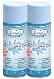 HOME PRO Talco Fiorentino Lufterfrischer für Auto, Textilien, Parfüm, Waschmaschine, Parfüm, Schrank, fängt Gerüche in der Umgebung und Kleidung Trockner 2 x 400 ml