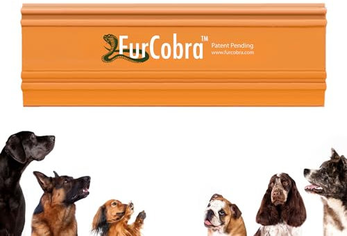 FurCobra Pro Pet Hair Remover 4,33 - Léger et Compact Chat, Chien Brosse Anti Poils Animaux pour Voiture, canapé, lit, Tapis et Surfaces de la Maison - Portable, Facile à Utiliser