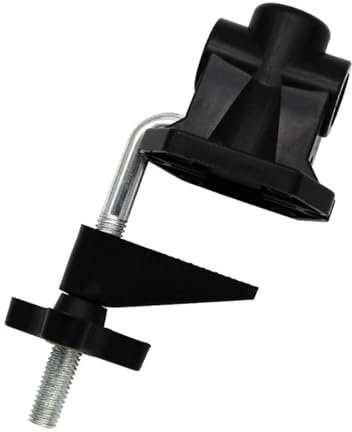 Table Mount Clamp Fittings Desk Clip Hose Microphone Stand Base Metal Clip Cantilever Bracket Lamp Clamp
