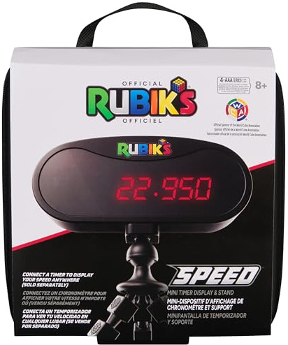 Rubik's Puzzle Brain Teaser Game Rubiks Timer Stand Mini