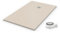 PLATO DE DUCHA NATURAL CREMA - 80x180cm - resina con cargas minerales