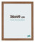 yd. Your Decoration - Puzzlerahmen 36x49 cm - Eiche Rustikal - Puzzlerahmen 500-1000 Teile - Holz Bilderrahmen - Mura