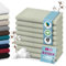 B!HOME 8er Set Premium Gästehandtücher [100% Baumwolle] 30x50 cm, hellgrün/Handtücher Weich, Saugstark & Pflegeleicht/Waschlappen Perfekt für Bad, Gäste & Reisen
