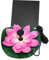 Toddmomy 1 Pieza bomba de fuentes bomba de agua de flor de piscina flotante fuente de estanque solar power water pump bomba de agua de la fuente bomba de fuente de energía solar Green