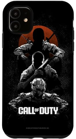 Hülle für iPhone 11 Call of Duty Stacked Poses Gradient FPS Video Game