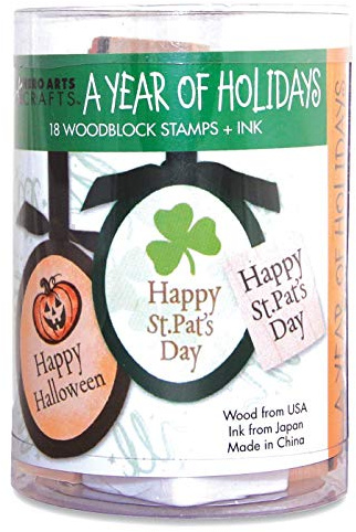 Hero Arts Ink 'n Stempel Tub 3 Zoll x 4-incha Jahr der Urlaub