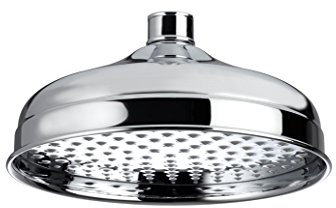 Bristan FH TDRD02 C 200 mm Traditional Fixed Head - Chrome Plated, Silver