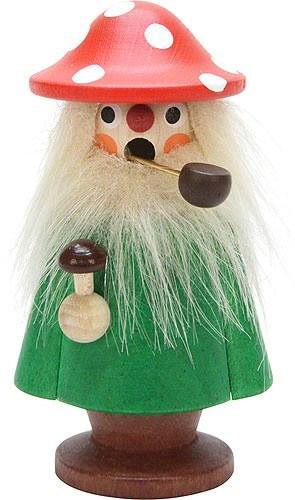 Christian Ulbricht Räuchermännchen Pilzmannl - 9 cm
