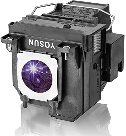 YOSUN Lampe de projecteur pour Epson ELPLP71 V13H010L71 eb-470 eb-475w eb-475we eb-475wi eb-475wie eb-480 eb-480e eb-485w eb-485wi eb-485we eb-1400wi eb-1410wi Remplacement Lampe de projecteur