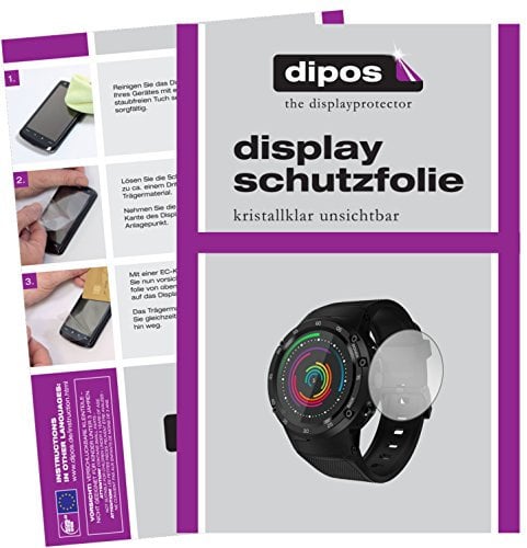 dipos I 6X Schutzfolie klar kompatibel mit Zeblaze Thor 4 Folie Displayschutzfolie