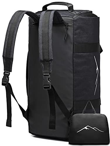 wayfarers lane Duffle - Wasserabweisende Reisetasche mit integrierter Anzugtasche, Faltrucksack und Rucksackfunktion - geeignet als Handgepäck im Flugzeug