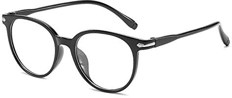GEMSeven Transparente Kurzsichtige Brille Frauen Männer Retro Pc Runde Myopie Brille Mit Abschluss